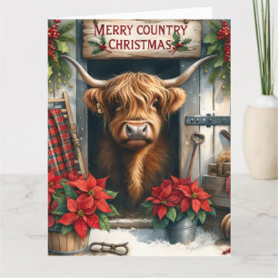 Christmas Folded Greeting Card