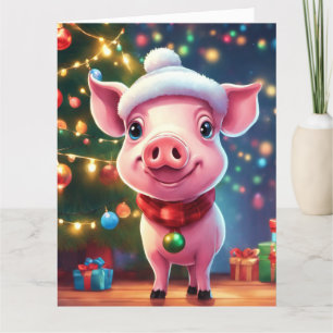 Christmas Folded Greeting Card