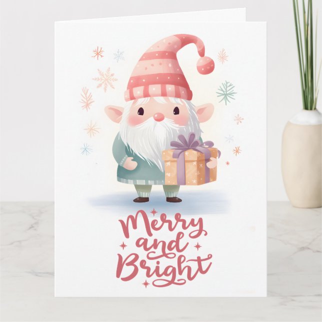 Christmas Folded Greeting Card (Front)