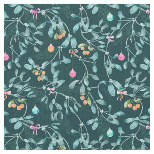 Christmas Foliage Fabric