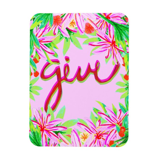 Christmas Foliage - Give Magnet (Vertical)