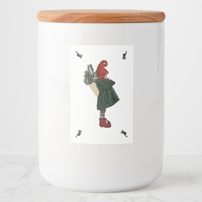 Christmas Food & Beverage Label Set (Front)