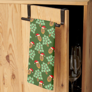  Christmas Football  Kitchen Towel