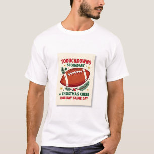 Christmas Football – Touchdowns & Christmas Cheer T-Shirt