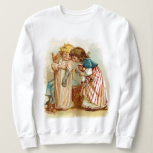 Christmas For Sisters Holiday Sweatshirt
