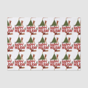 Christmas Forest Animals Tissue Paper