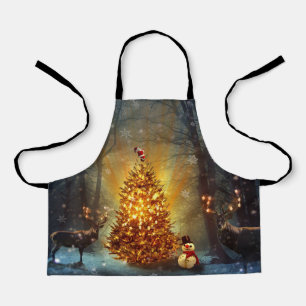 Christmas Forest                                 . Apron