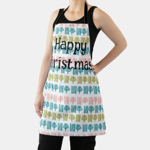 Christmas Forest Apron