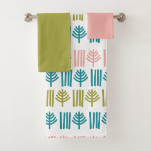 Christmas Forest Bath Towel Set