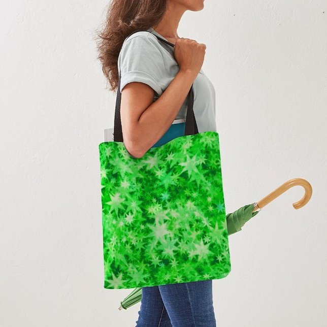 Christmas Forest Glow Tote Bag (In situ)