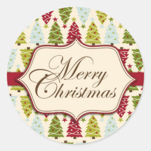 Christmas Forest Sticker