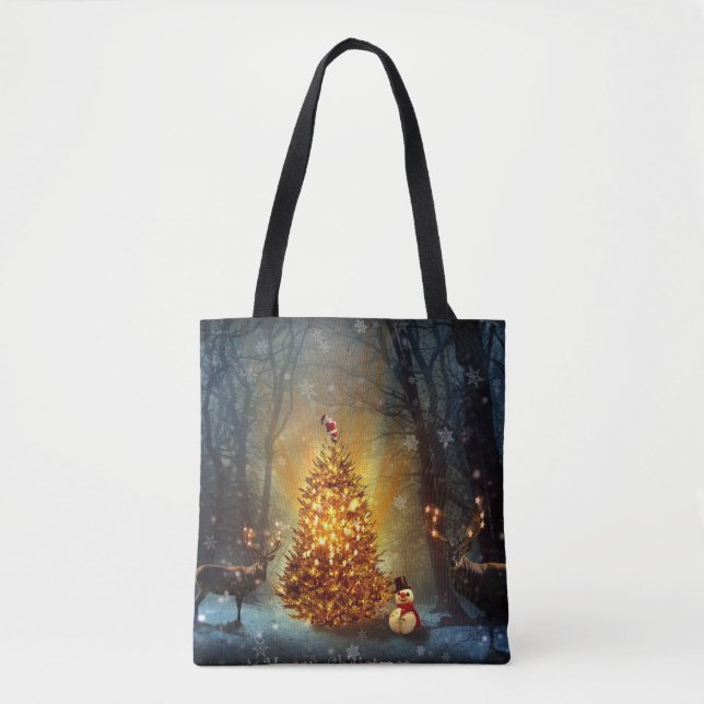 Christmas Forest                                 . Tote Bag (Front)