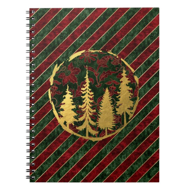 Christmas Forest Writing Notebooks (Front)
