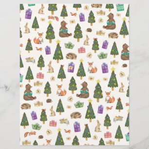 Christmas Forrest Pattern