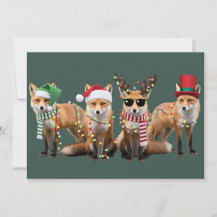 Christmas Fox Lovers Family Animal Xmas Holiday