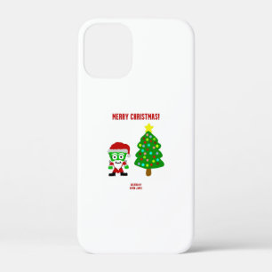 Christmas FrankenCheese Apple iPhone 12 Mini Case