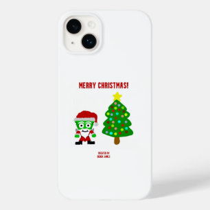 Christmas FrankenCheese Apple iPhone 14 Plus Case
