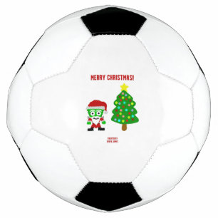 Christmas FrankenCheese Soccer Ball