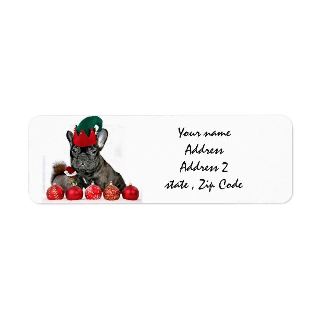 Christmas French Bulldog (Front)
