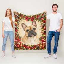 Christmas French Bulldog Personalized Photo