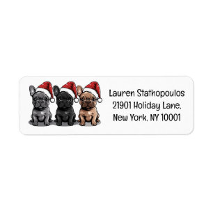 Christmas French Bulldog Santa Dog