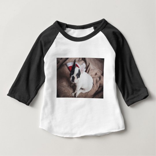 Christmas Frenchie Baby T-Shirt