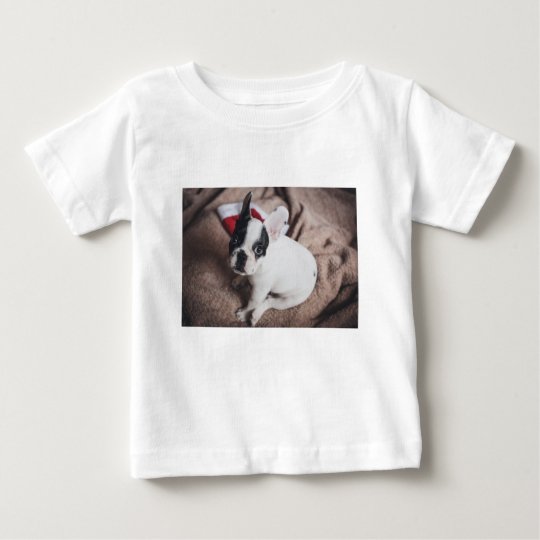 Christmas Frenchie Baby T-Shirt
