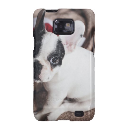 Christmas Frenchie Samsung Galaxy S2 Case