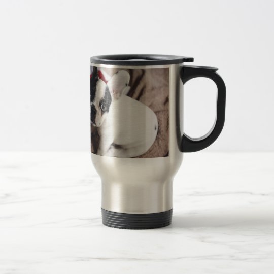 Christmas Frenchie Travel Mug