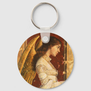 Christmas Fresco Angel Keychain