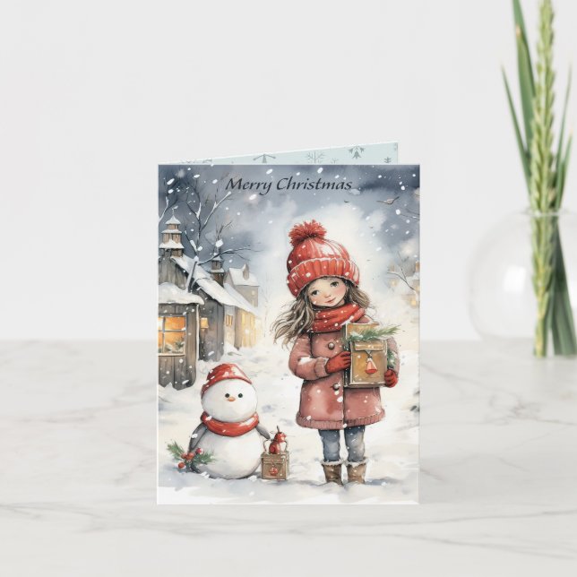 Christmas Friends Card (Front)