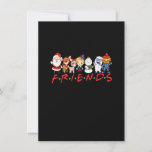 Christmas Friends Santa Rudolph Snowman Family Xma Invitation<br><div class="desc">Funny christmas t shirt men,  funny xmas tshirt men,  funny Christmas gift shirt kids,  funny thanksgiving gift shirt,  thanksgiving t shirt men,  thanksgiving t-shirt women</div>