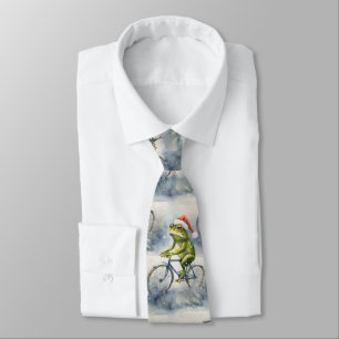 Christmas Frog Tie