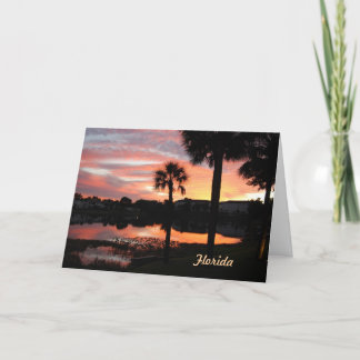 Christmas From Florida Card