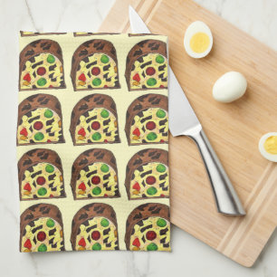 Christmas Fruit Cake Fruitcake Holiday Baking Kitchen Towel