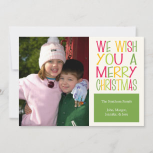 Christmas Fun Christmas Card (Green)