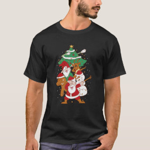 Christmas Fun Santa Deer Elf Ginger T-Shirt