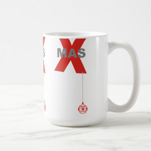 Christmas Fun - Xmas Type & Tree Bauble 1 Coffee Mug