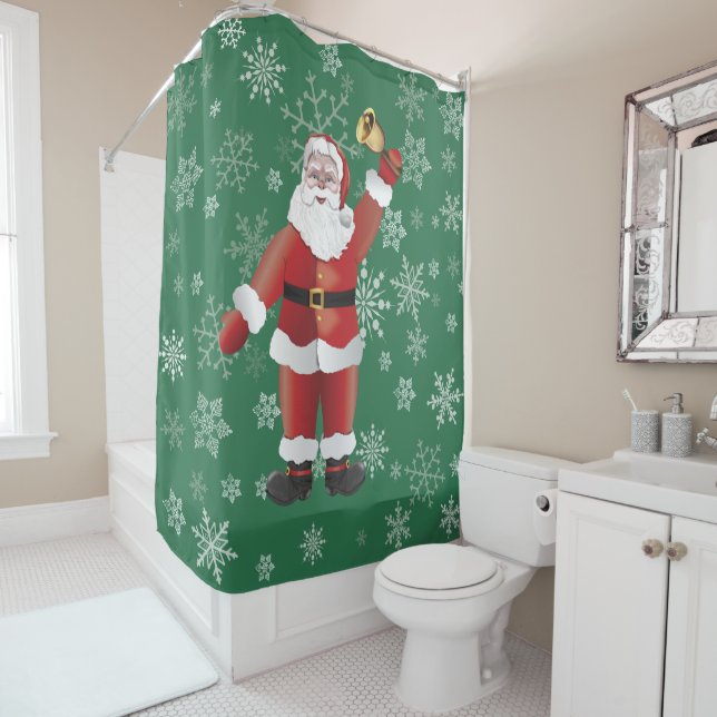 Christmas Funny Cute Santa Claus Cartoon  (In Situ)
