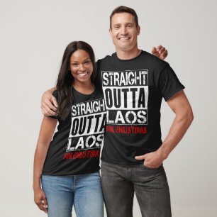 Christmas Funny Holiday Country Laos Gift T-Shirt