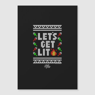 Christmas Funny - Let's Get Lit