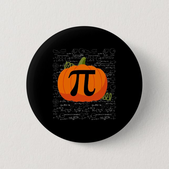 Christmas Funny Pyjamas Xmas Geek Math Turkey Pump 2 Inch Round Button (Front)