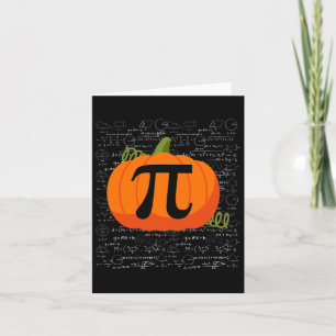 Christmas Funny Pyjamas Xmas Geek Math Turkey Pump Card