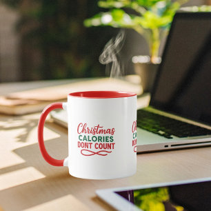 Christmas funny quote diet mug
