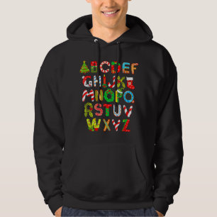 Christmas Funny Skull Diamond Santa Hat Pajama Xma Hoodie