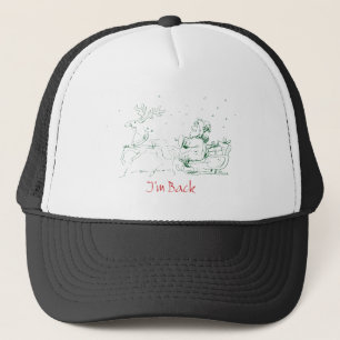 Christmas funny T-shirts Trucker Hat