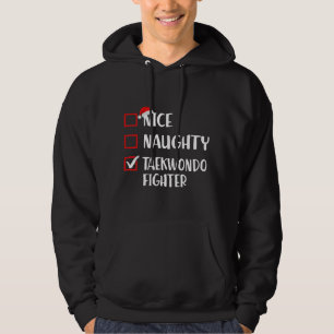 Christmas Funny Taekwondo Hoodie
