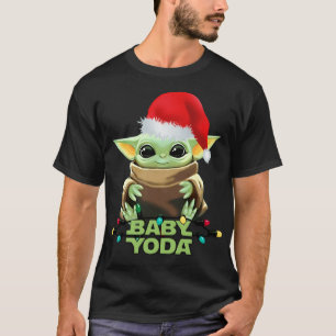 CHRISTMAS GALAXY BABY 4K ILLUSTRATION BABY YOD T-Shirt