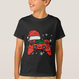 Christmas Gamer Controller Xmas Boys Kids Youth Me T-Shirt
