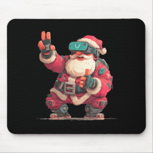 Christmas Gamer Look With This Cool Vr Santa Claus Mouse Pad